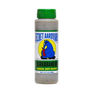Serrabanero Green Hot Sauce (Secret Aardvark) - 236ml