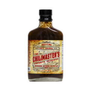 Chilimaster’s Private Reserve Bourbon Infused Chipotle Hot Sauce (Hellfire Sauces) - 200ml