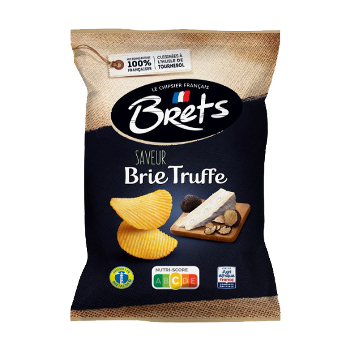 Brets Brie Truffe Crisps - 125g